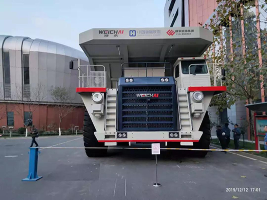 潍柴200吨氢能矿卡现身，国内运输市场更快形成氢能商业场景？